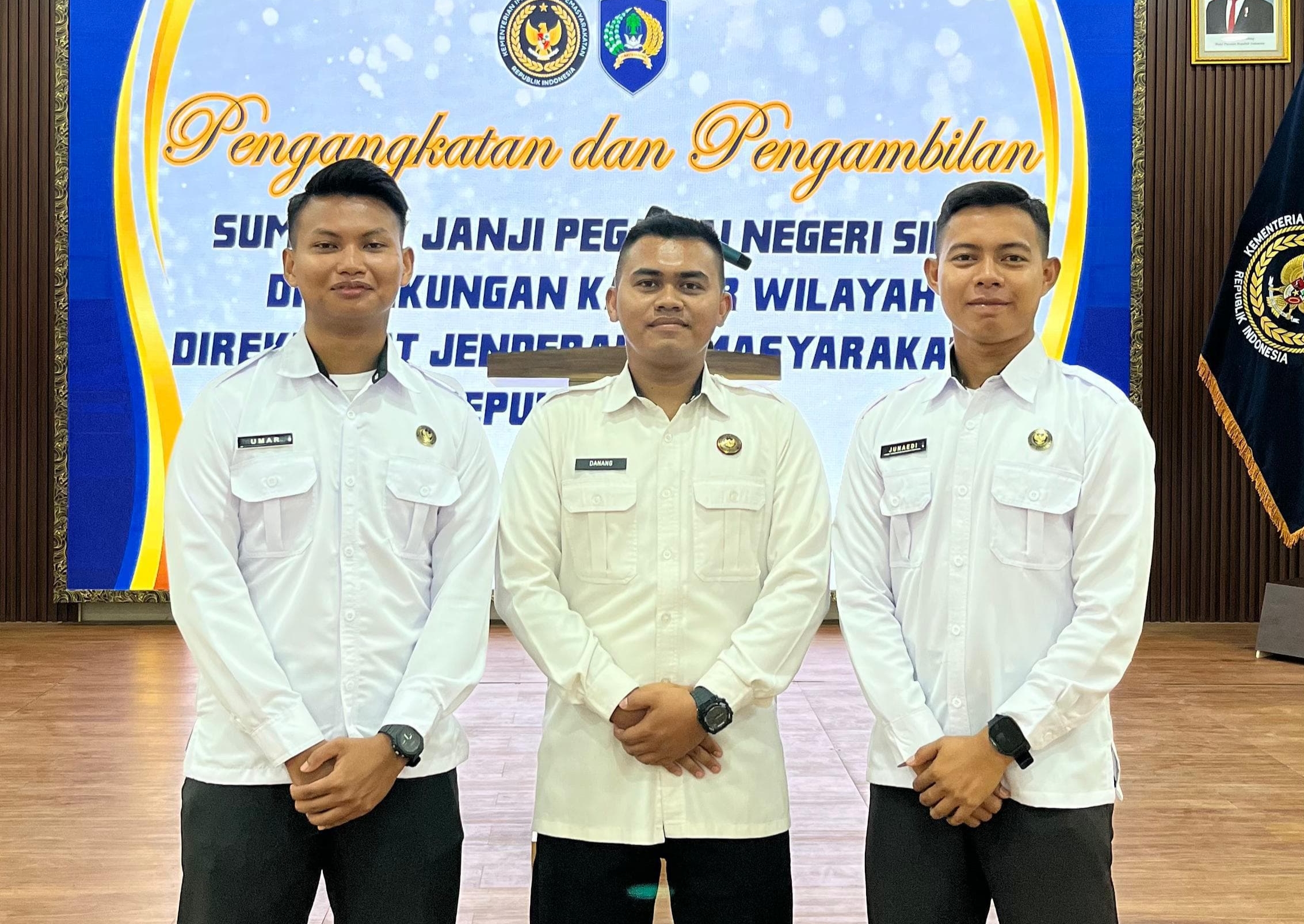 Tiga CPNS Rutan Karimun Resmi Jadi PNS