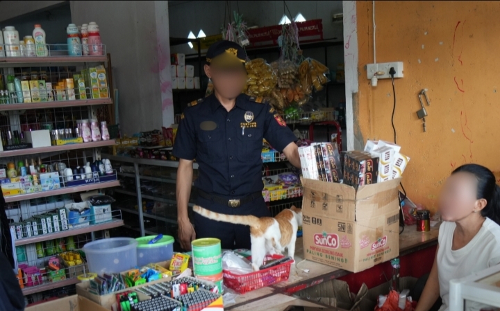 Gelar Operasi Pasar, Bea Cukai Karimun Amankah 73.037 Batang Rokok Ilegal