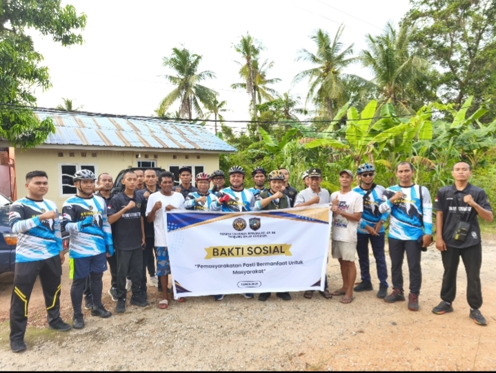 Rutan Karimun Gelar Sepeda Bersama, Goro dan Baksos