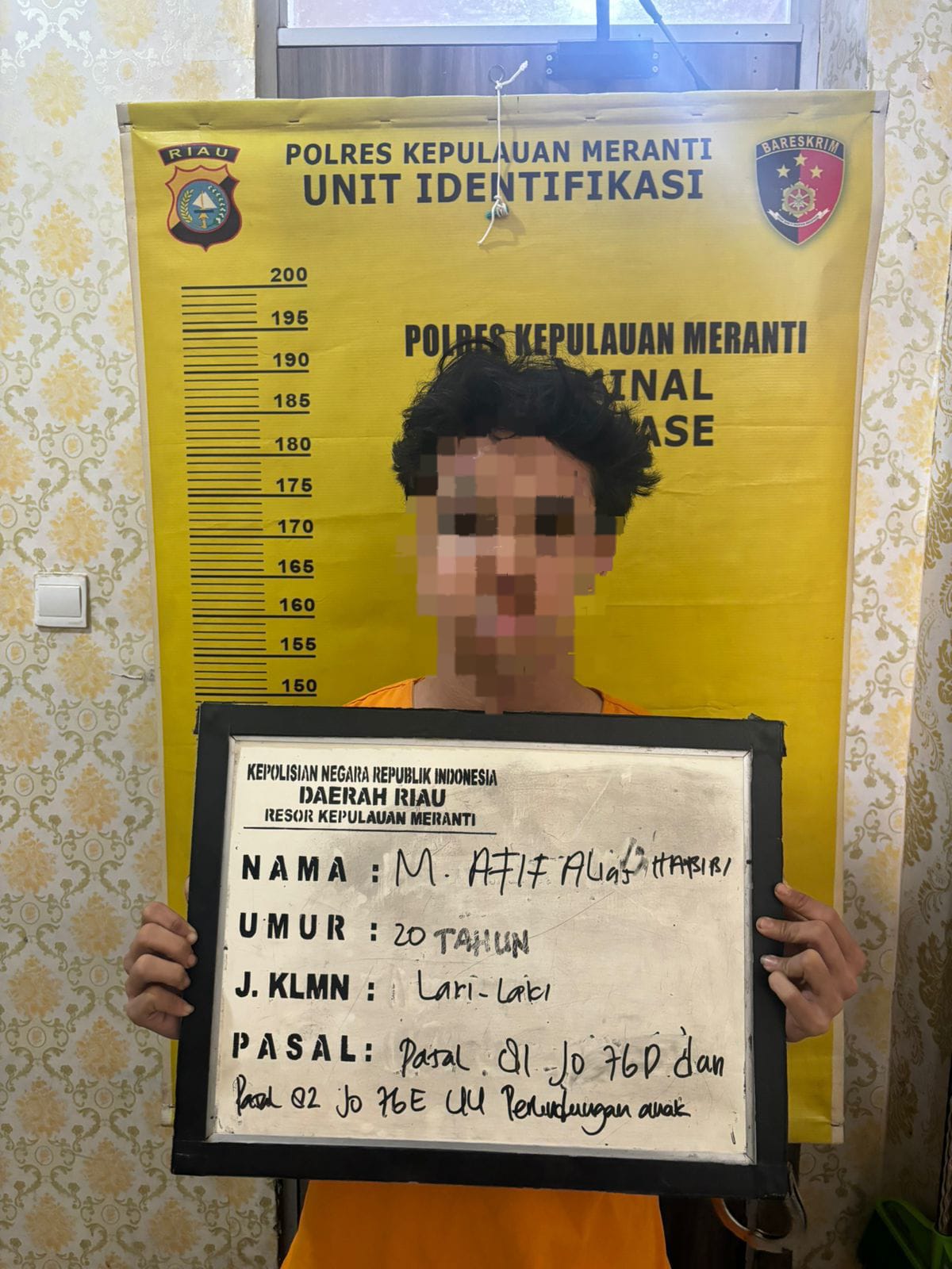 Kasus Terbaru, Polres Meranti Tangkap Pelaku Dugaan Pencabulan Anak di Bawah Umur