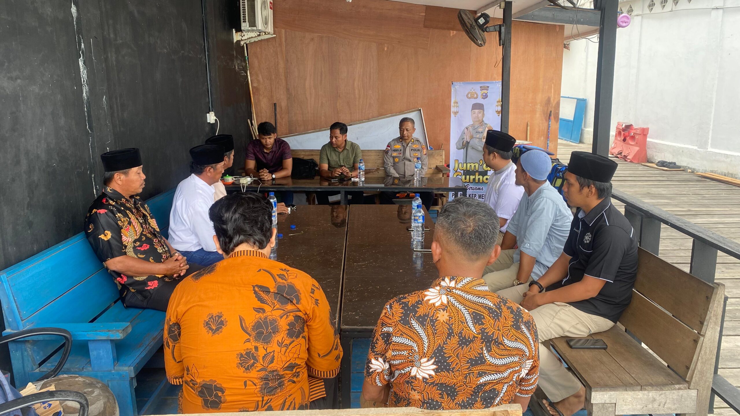 Polres Meranti Gelar Jumat Curhat Bersama Serikat Buruh F.SPTI-K.SPSI