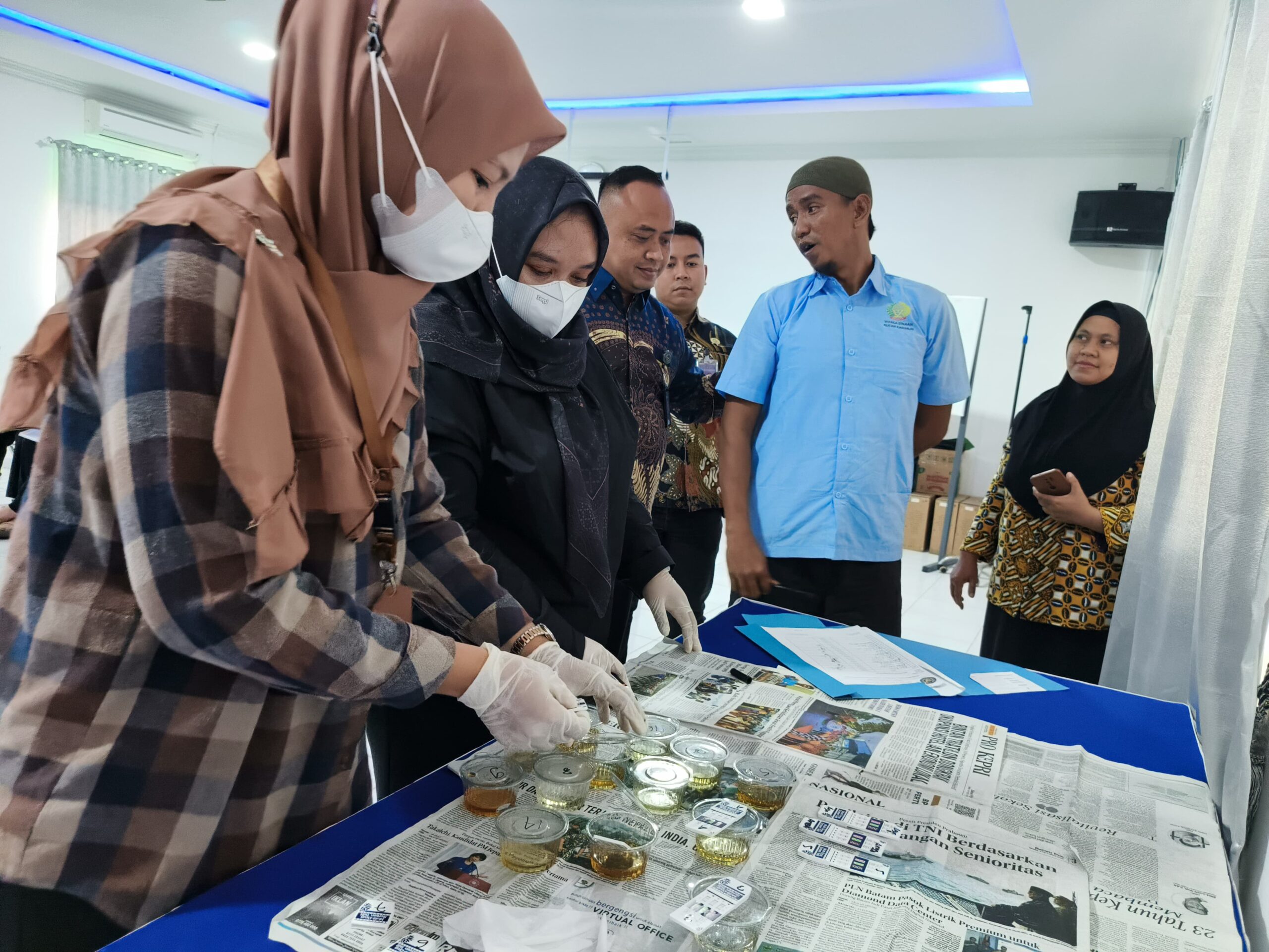 Tahap Terminasi Berhasil, Peserta Rehabilitasi Rutan Karimun Lolos Tes Urine