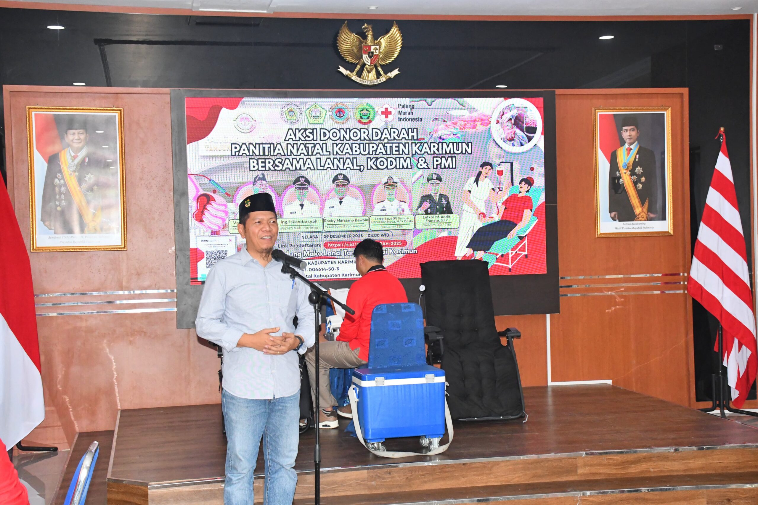Berjalan Lancar, Panitia Natal Oikumene Karimun Kumpulkan 42 Kantong Darah