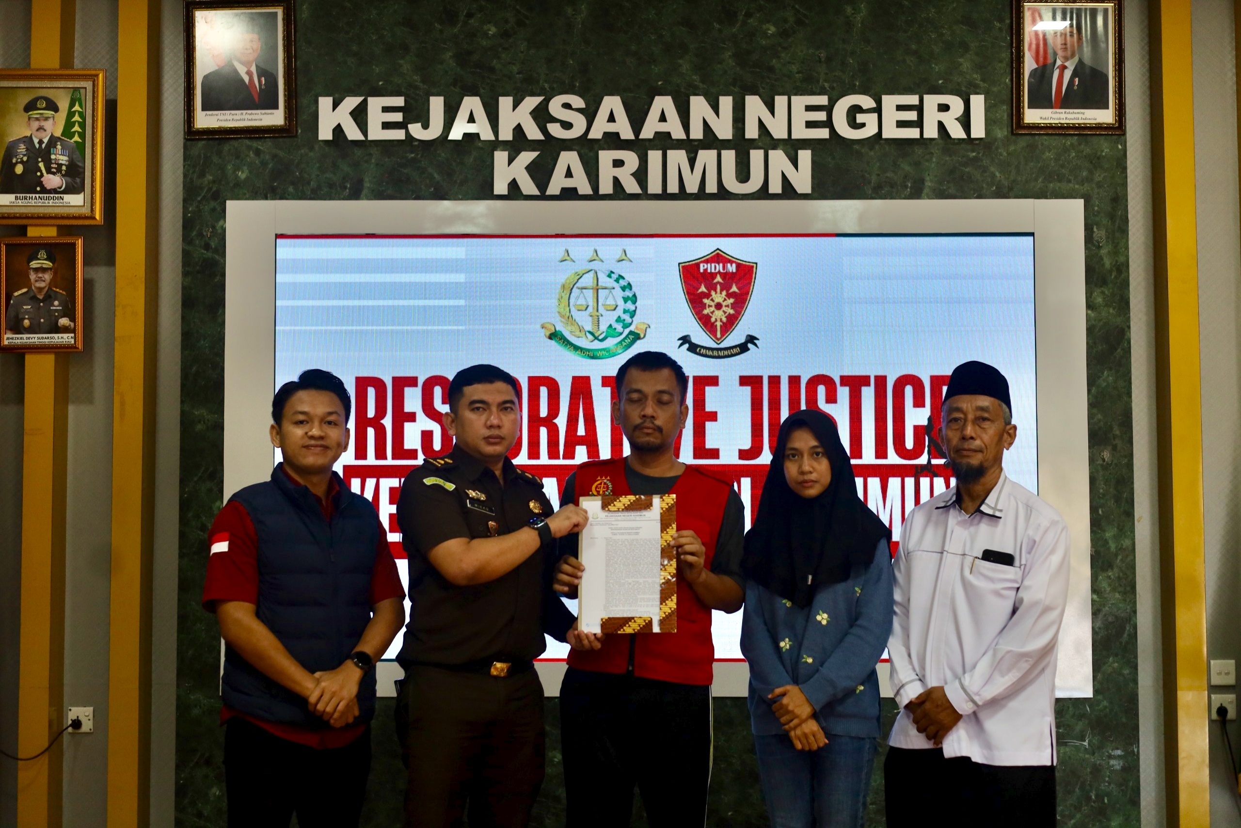 Bukan Residivis Tindak Pidana Narkotika, RS Terima SKP2 Dari Kejari Karimun